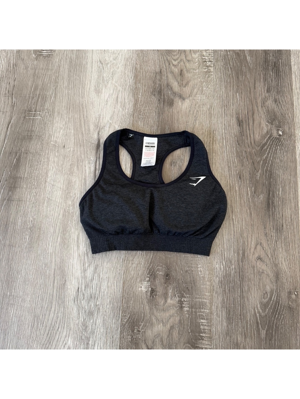 Gymshark dark gray women’s sport bra size S
